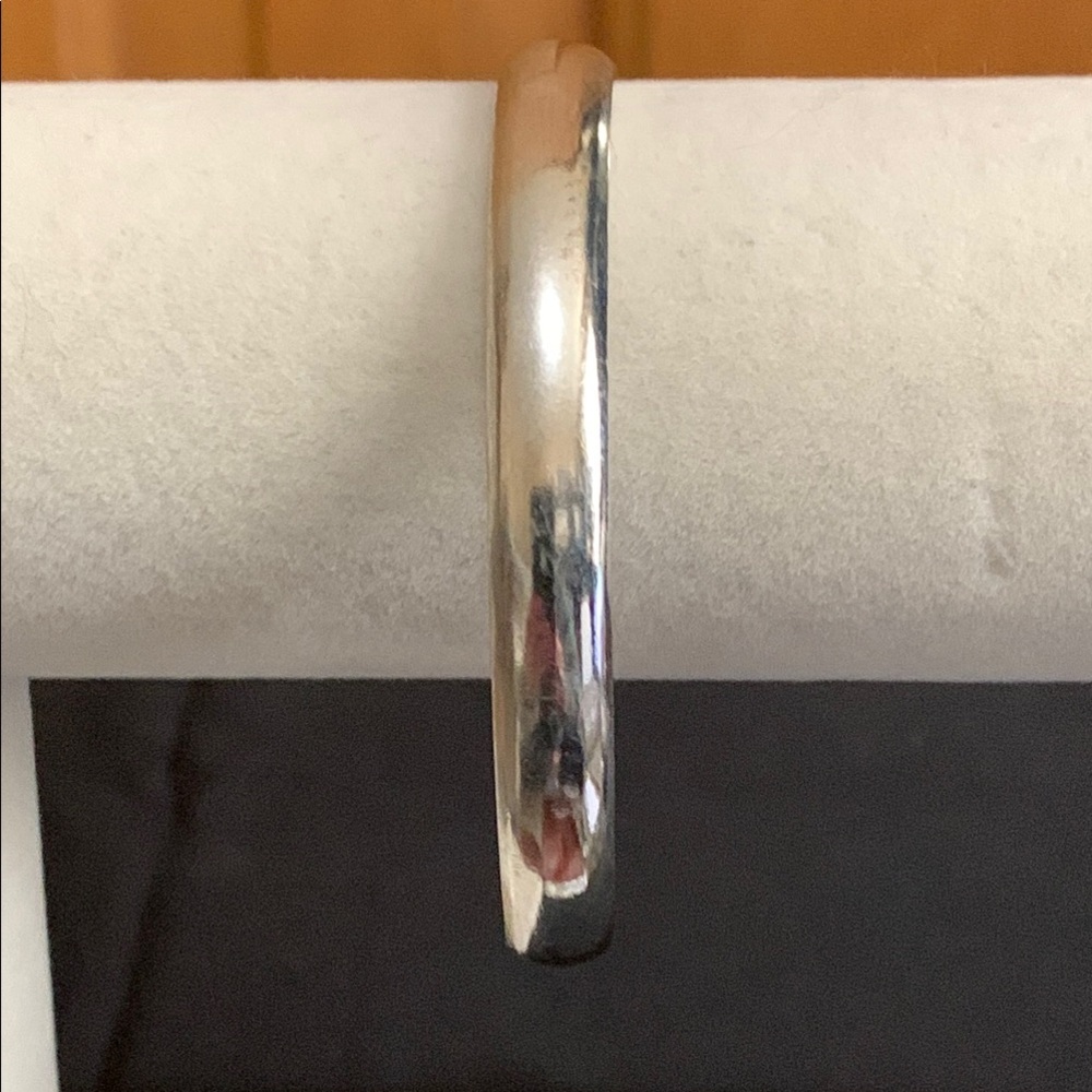 925 Silver Adjustable Cuff - image 1